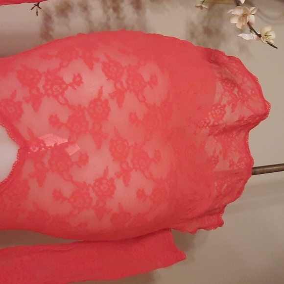VS red lace bodycon lingerie - Picture 7 of 9